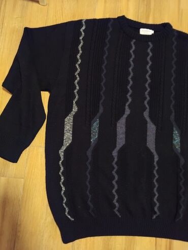 Džemperi: Džemper, 2XL (EU 56), bоја - Crna, Vuna — 4