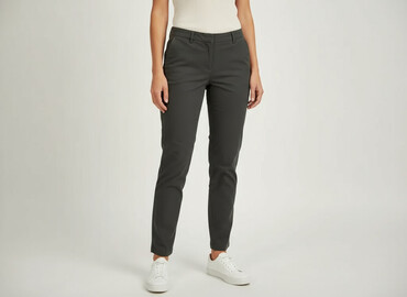 Women's Pants: Spodnie materiałowe damskie, rozmiar M