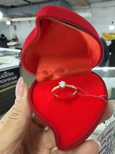 Кольца: Кольцо, Помолвочное, Проба 585, Женские, Новый — 3