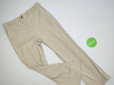 linen trousers pull and bear: Spodnie materiałowe damskie, rozmiar 2XL — 2