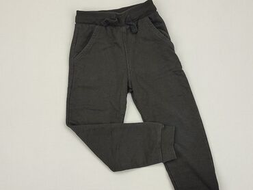 stradivarius spodnie czarne: Sweatpants, SinSay, 4-5 years, 110, condition - Satisfying