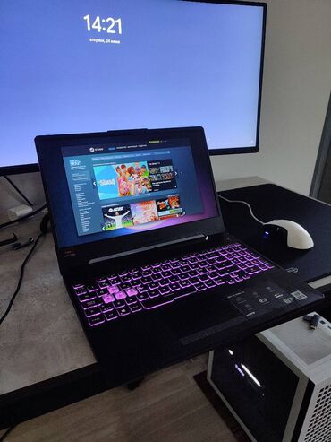 купить ноутбук в бишкеке бу: Ноутбук, Asus, 16 ГБ ОЗУ, Intel Core i5, 15.6 ", Б/у, Игровой, память NVMe SSD