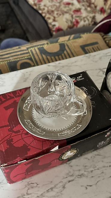 caydanlar: Çay dəsti, Şüşə, 6 nəfərlik — 2