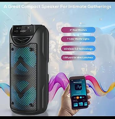 Dinamiklər və kolonkalar: Yeni Kolonka, Növ - Bluetooth, rəng - Qara — 3
