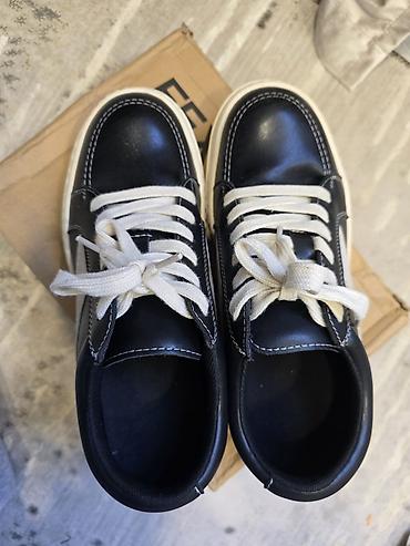 rick owens: Кеды Rick Owens мужские, размер 42 (стелька ~27 см). Цвет: черный с — 3