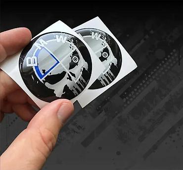 protektor nis: Stikeri BMW Punisher nalepnice za haubu i gepek po meri-2573 📌 Opis — 3