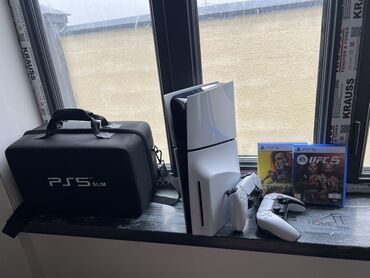 сони ош: Sony Playstation 5 Slim 1Tb с дисководом Покупал в Дубае (100%