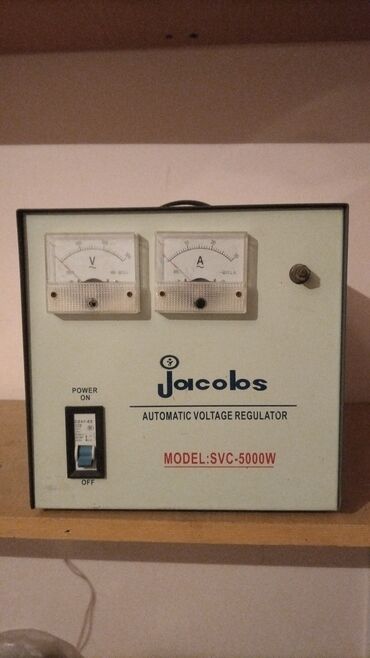 Отделочные материалы: Jacolos markalı SVC-5000W model avtomatik gərginlik tənzimləyicisi ev