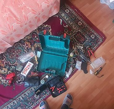 Elektrik və lehimləmə üçün alətlər dəsti Tərkib: - Sərt plastik alət