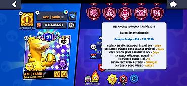 yuk ucun: Brawl Stars oyun hesabı – yüksək səviyyəli, tam dolu kontent - Kupa — 2