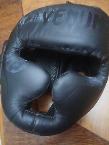 Boks aparatları: Boks/MMA üçün baş qoruyucusu – Venum stili, qara rəng. Xüsusiyyətlər — 2
