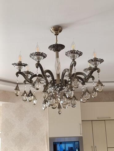 Xalçalar: Çılçıraq, 8 lampa, Metal