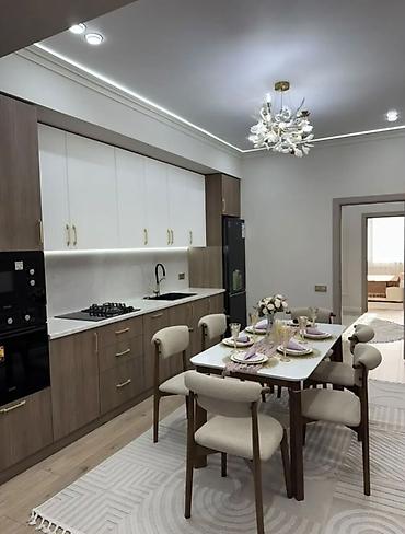 Продажа квартир: 3 комнаты, 107 м², Асанбай мкр Элитка, 11 этаж, Дизайнерский ремонт — 4