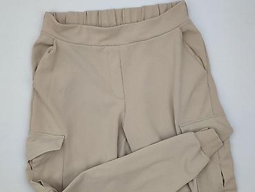bezowe dresy reserved: Spodnie cargo damskie, rozmiar XL — 1