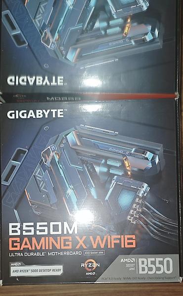Ana platalar: Tamamilə YENİ (istifadə olunmamış) Gigabyte B550M GAMING X WIFI6 — 1