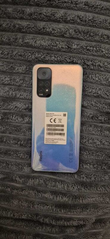 Xiaomi: Xiaomi Redmi Note 11, rəng - Göy, 
 İki sim kartlı