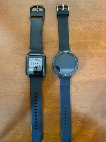 Smart saatlar: Smart saat, Amazfit, Sensor ekran, rəng - Qara
