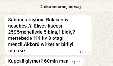 Ev satılır remotsuz