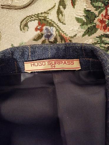 куртка boss: Мужской костюм, 2XL, Hugo Boss, Б/у, цвет - Синий, Самовывоз — 3