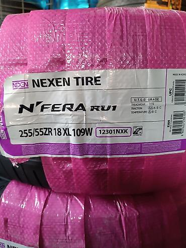 2107 teker: Nexen Tire şinləri. 1) N’Fera RU1 - Ölçü: 255/55ZR18 XL 109W - — 1