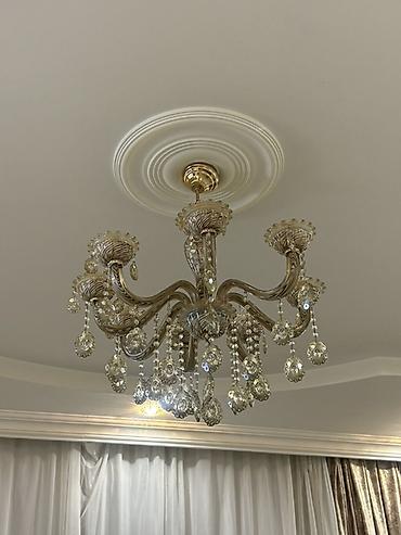 qara sam: Çılçıraq, 6 lampa, Şüşə — 2