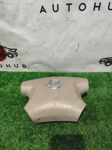 nissan liberty запчасти: Аирбаг на руль Nissan Liberty M12 2003 (б/у) КУЗОВНЫЕ ДЕТАЛИ - #капот