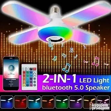 kroton cvece: Bluetooth lampa - RGB svetlo sa muzikom Dobrodošli u Davidov shop — 1