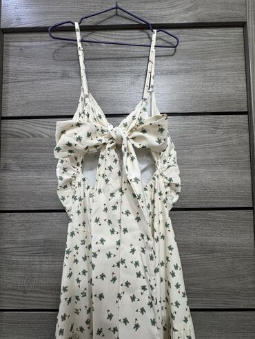 Повседневные платья: Повседневное платье, Made in KG, Лето, Длинная модель, S (EU 36)