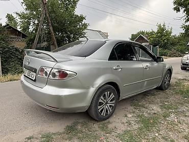 Унаа сатуу: Mazda 6: 2002 г., 1.8 л, Кол менен иштөөчү, Газ, Седан — 4