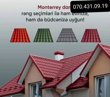 Şifer: Şifer, Dəmir, Yeni, Pulsuz çatdırılma, Ödənişli quraşdırma, Zəmanətli, Kredit var — 9