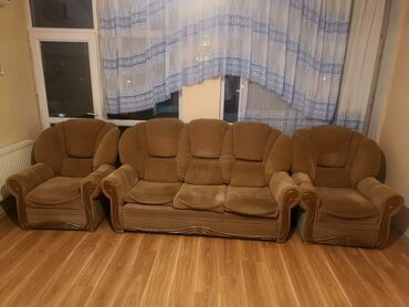 Divan, Açılan, Bazasız, Vеlur parça, Çatdırılma yoxdur