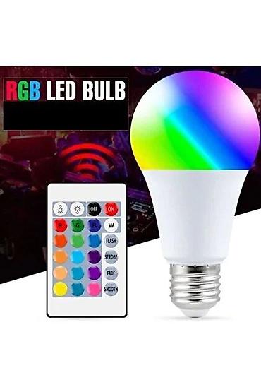 Техника и электроника: Lampa işıq pultla idarə olunan fərqli işıq saça bilir My-03913 qiymət — 4