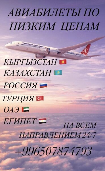 туристические агентства кыргызстана: Договорная авиабилеты по всем направлениям ! Авиабилеттер бут жака!