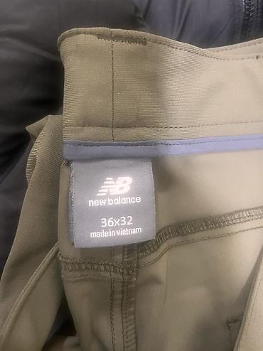 Брюки: Мужские брюки, New Balance, Новый, цвет - Зеленый — 4