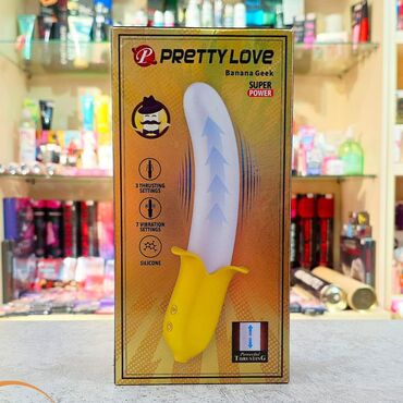 Товары для взрослых: Игрушка для взрослых Pretty Love Banana Geek Super Power, выполненная