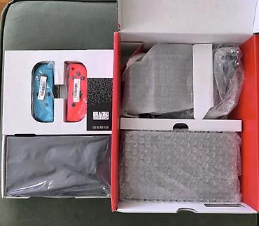 Nintendo Switch: NOVO, nekorisceno Nintendo Switch OLED konzola 64gb + 512gb microSD — 3