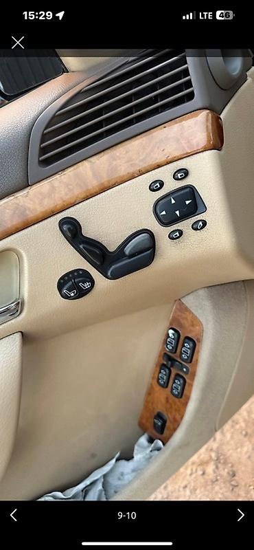 mersedes e class: Mercedes-Benz S-Class: 2001 г., 3.2 л, Автомат, Бензин, Седан — 9