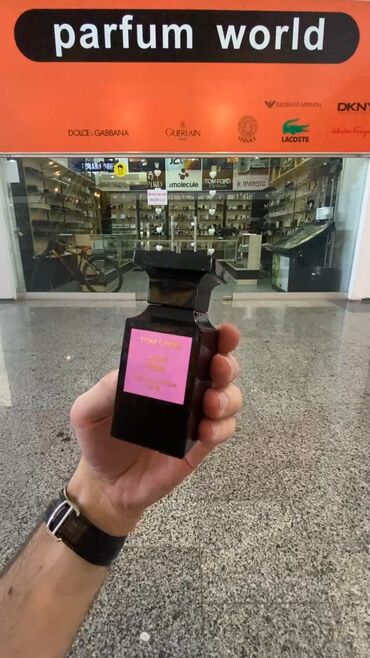 duty free baku parfum qiymetleri: Tom Ford Café Rose – Demonstration Tester – Unisex Ətri – 50 ml -