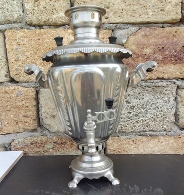 aydın rzayev samovar: Samovar, Yeni, 5 l, Ödənişli çatdırılma