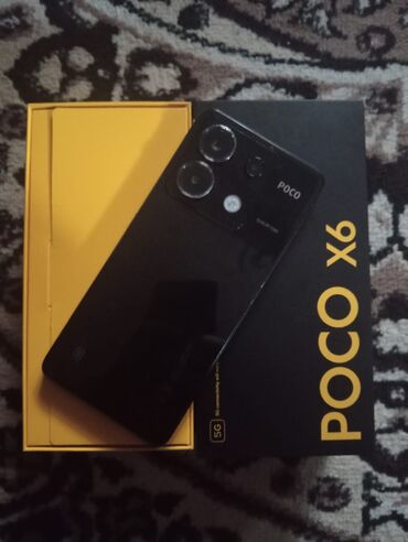 Poco: Poco X6, 256 GB, rəng - Qara, Zəmanət