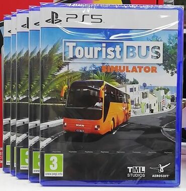 Oyun diskləri və kartricləri: Ps5 tourist bus simulator
