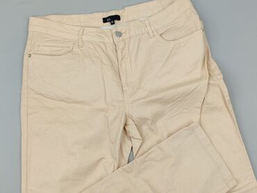 reserved garnitury damskie: Material trousers for women, SIMPLE, size 4XL (EU 48)