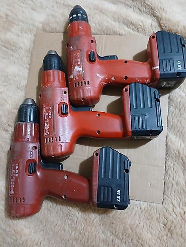 alko pro 140: Bežične bušilice/odvijači Hilti SF 121-A (3 kom) Opis: - — 1
