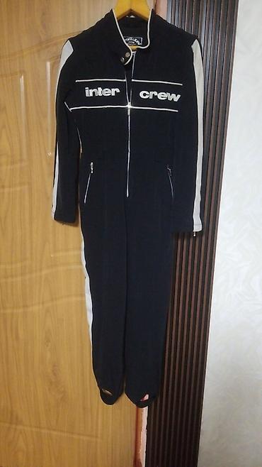 Мотоэкипировка: Комбинезон Intercrew (racing style) - Цвет: черный с белыми вставками — 10