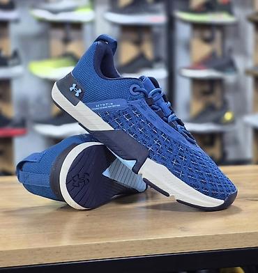 pull and: Мужские кроссовки, 40, 40.5, 41, Under Armour, Новый, цвет - Синий, Самовывоз, Платная доставка — 2