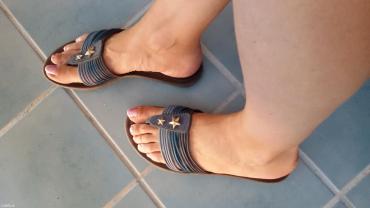 kožni prsluk ženski: Flip-flops, 38