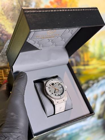 hublot geneve 53688: Yeni, Qol saatı, Hublot, rəng - Boz — 2