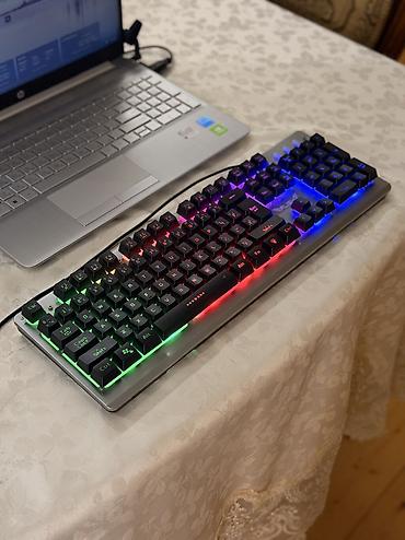 Настольные ПК и комплектующие: RUSH RGB Oyun Klaviatura Məhsulun xüsusiyyətləri: Brend: RUSH — 2