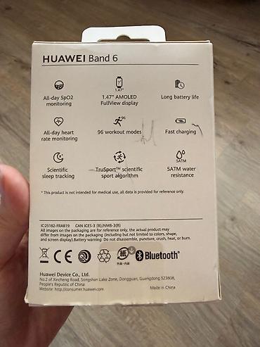 Aksesuarlar: Yeni, Smart saat, Huawei, Suya davamlı, rəng - Qara — 4