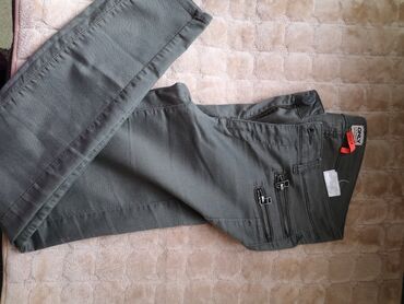 Pantalone: M, Visok struk, Ravne nogavice — 5